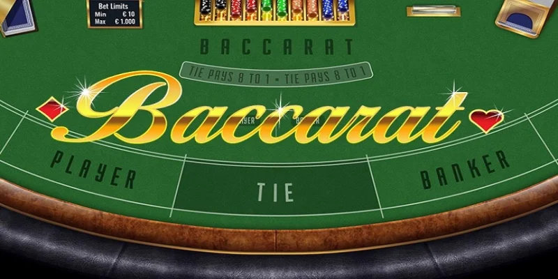 Baccarat là một tựa game bài đối kháng 